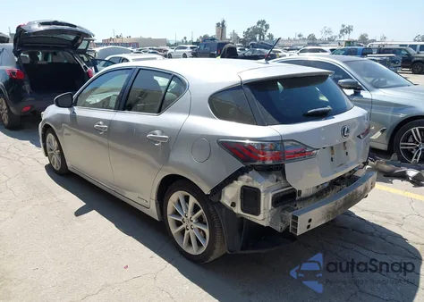 2013 Lexus Ct 200H from USA, damaged, VIN JTHKD5BH1D2136143